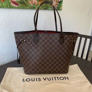 Louis Vuitton Neverfull MM Damier eben NO WRISTLET